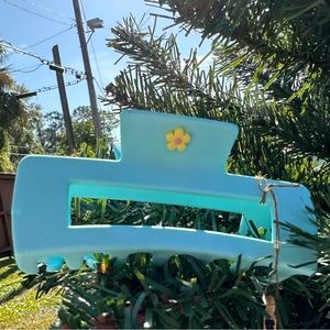 Handmade Flower Claw Clips Polymer Clay Charm Trendy Hair Accessories